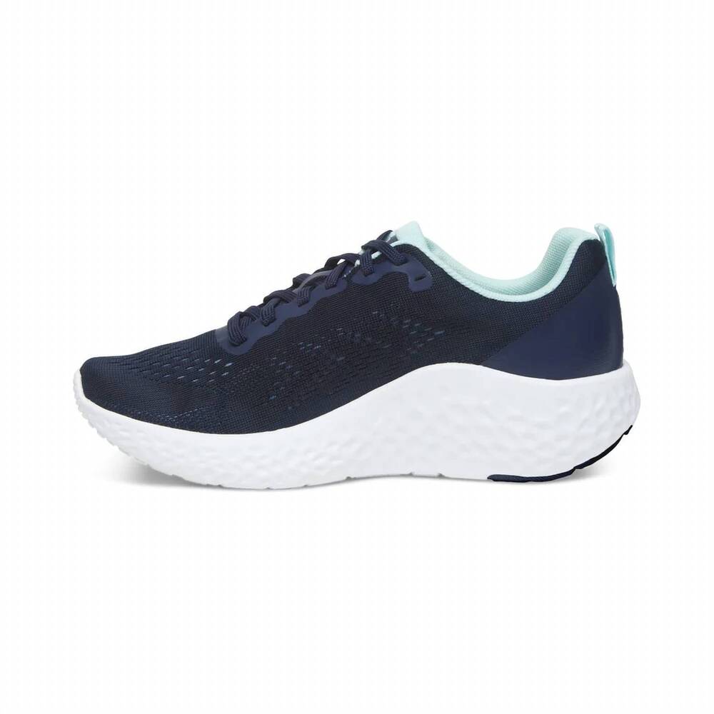 NEW AETREX women's danika arch support sneaker in navy